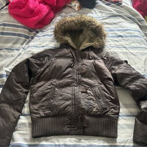 American Eagle Outfitters Dark Brown Jacket
